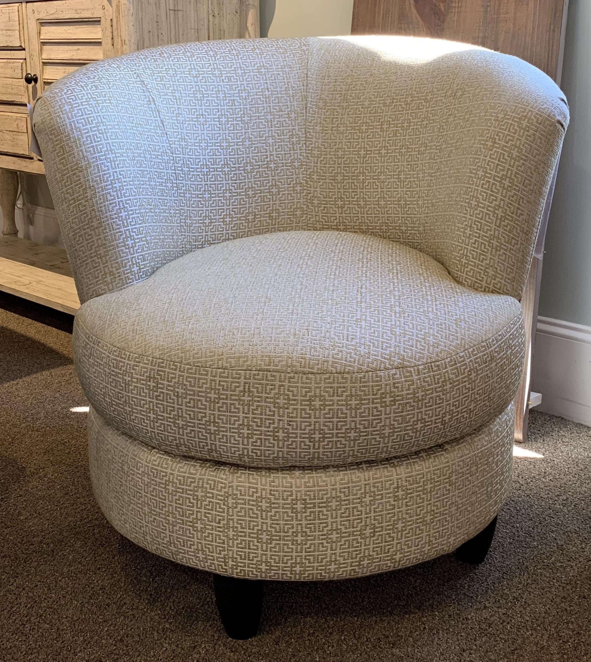 Louisiana barrel online chair and ottoman